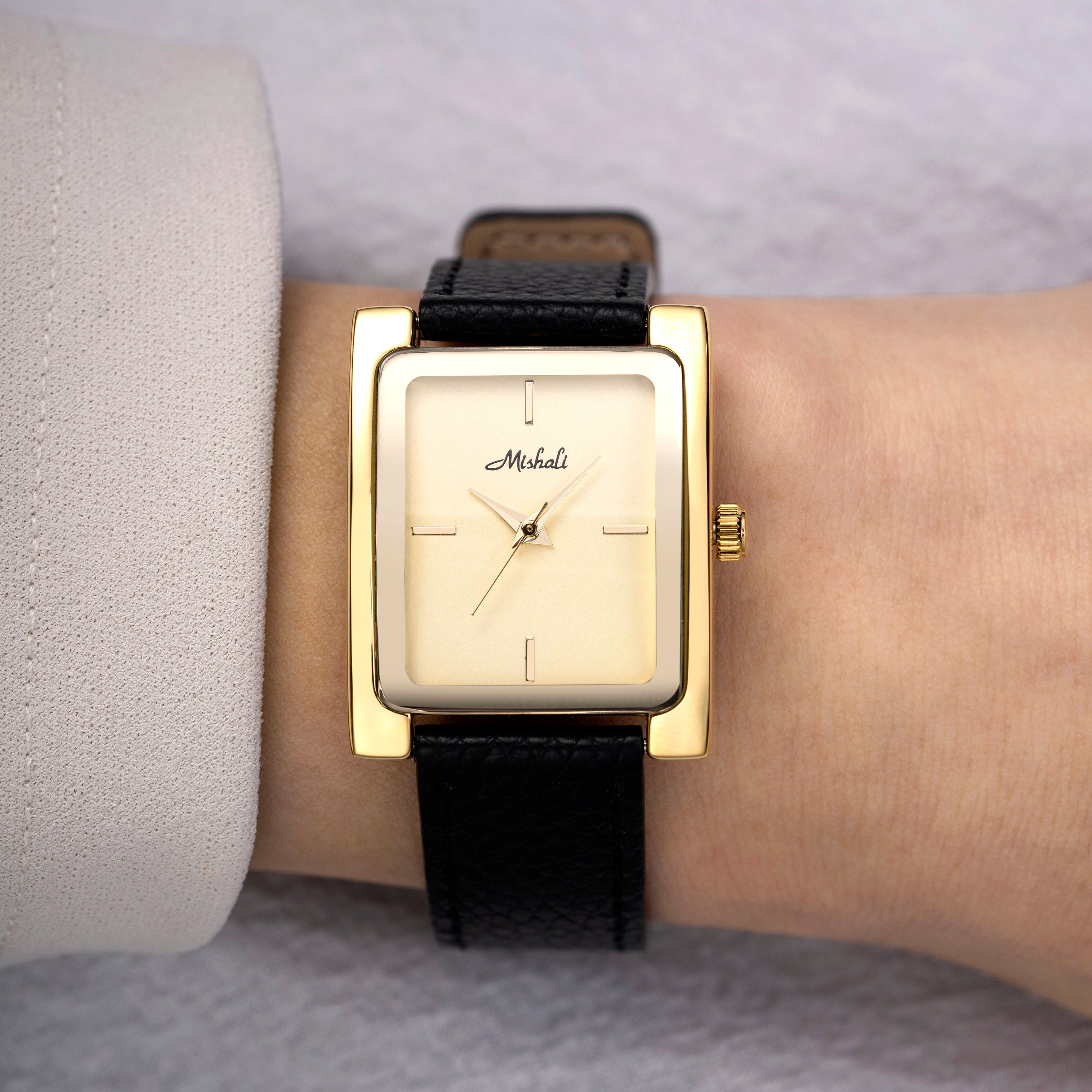 Cherline | Leather Gold
