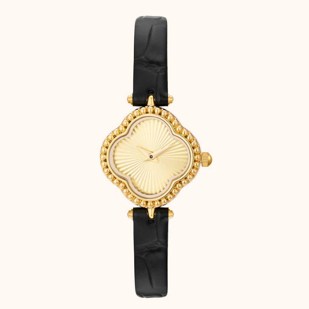 Rita | Leather Gold