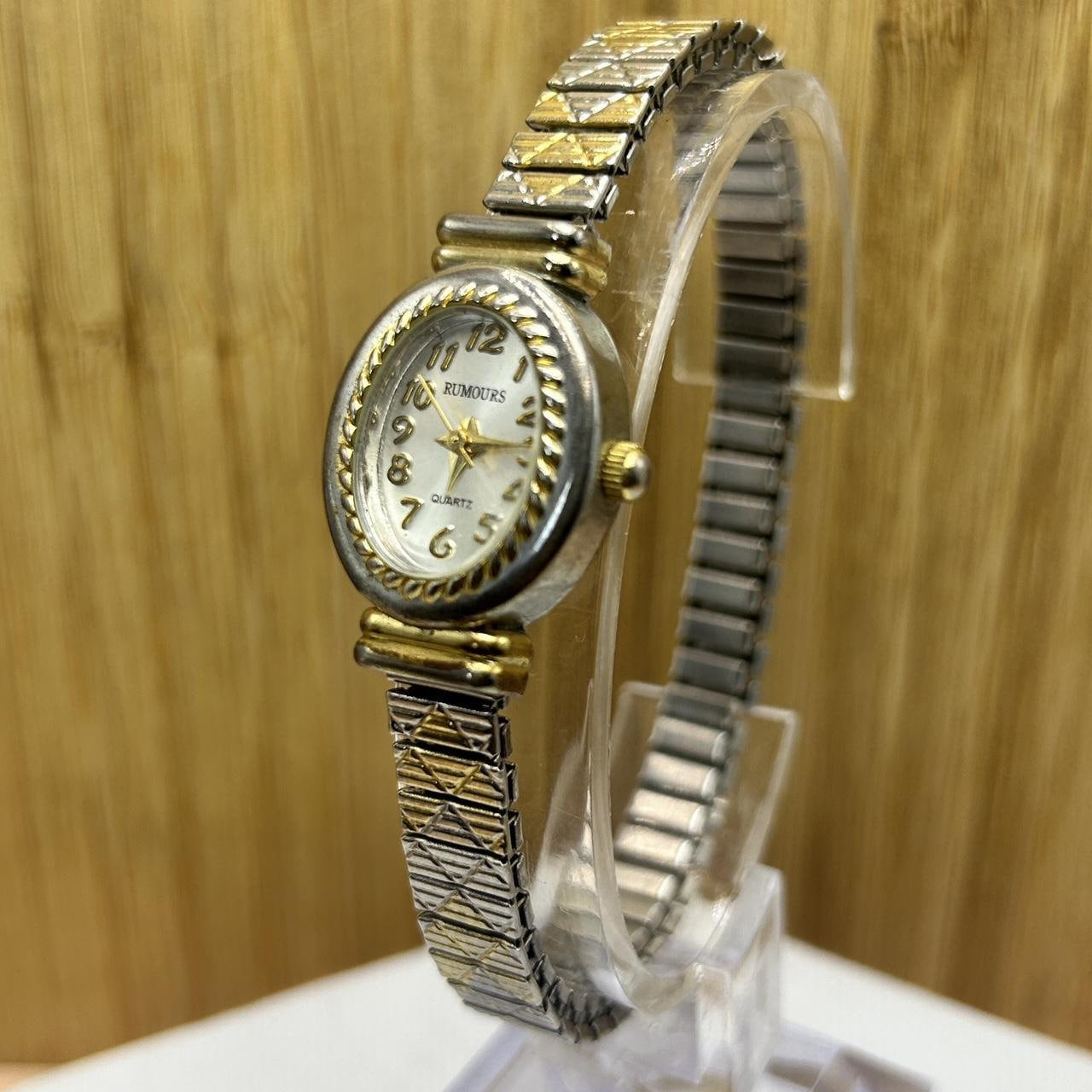 Rumours Women’s Two-Tone Oval Quartz Watch